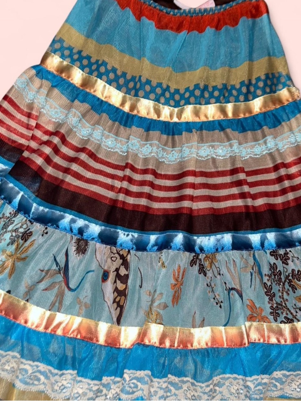 VINTAGE Mary Kate & Ashley Boho Skirt